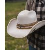 Westernový klobúk NOT ENOUGH – ikonický dizajn s motívom býčej lebky