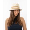 Luxusný dámsky nekrčivý béžový klobúk - Mayser Petra - UV faktor 80