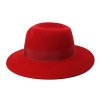 Dámsky červený klobúk Borsalino - Rómy