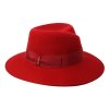 Dámsky červený klobúk Borsalino - Rómy
