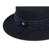 Dámsky luxusný modrý francúzsky klobúk - Fléchet