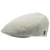 Bekovka Edward – zelená chambray čiapka z organického ľanu a merino vlny