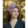 Fascinátor - ametyst