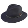 Cestovný vodeodolný modrý klobúk Mayser - Mathis Mayser