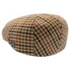 Vlnená bekovka - driver cap od CTH Ericson - Edward Checked Camel