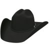 Bullhide Appaloosa 2X – čierny rodeo klobúk