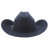 Westernový modrý klobúk KINGMAN 4x