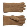 Hnedé kožené rukavice z ovčej kože - Fiebig