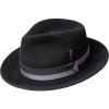 Bailey Appley – čierny klobúk z prémiové velúrovej plsti