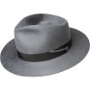 Bailey Redley – grafitový pánsky klobúk z plsti Superfine Velour