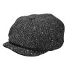 Zimná šedá čiapka Bakerboy od CitySport - Donegal Tweed 301
