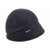 Dámsky klobúčik z plstenej vlny – sivý | Seeberger