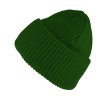 Objemná pletená zimná čiapka - Fiebig borovicová zelená