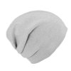 Kašmírová šedá unisex čiapka od Fiebig