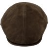 Pánska kožená hnedá šiltovka s podšívkou