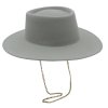 Dámsky plstený sivý klobúk Amber - Mayser