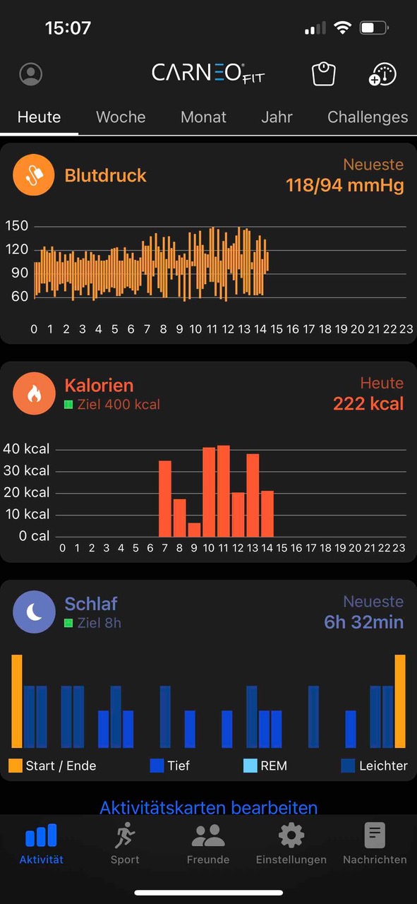 MESSUNG VON KALORIEN