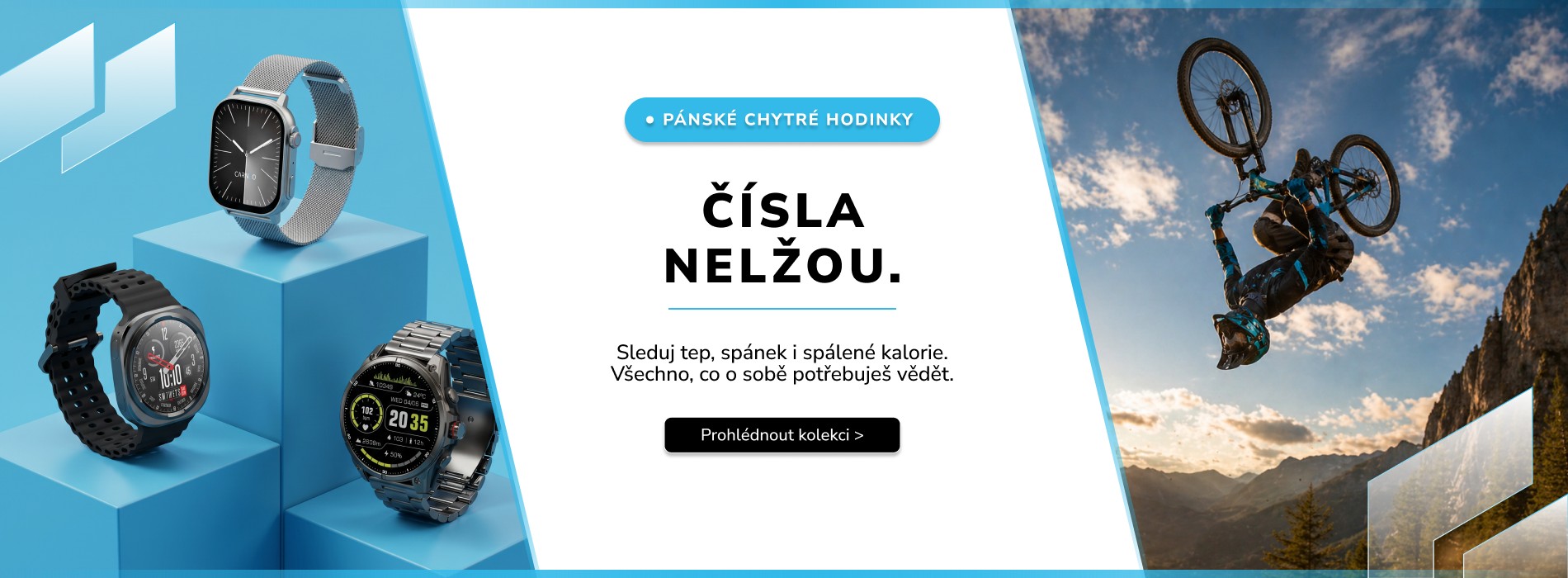 Pánské chytré hodinky
