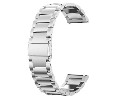 řemínek kov 22 stříbrný