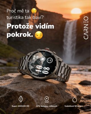 Pro někoho je turistika jen výlet. Pro tebe je to progres. 😌 Každý výškový metr, každý kilometr, každý krok má smysl, když...