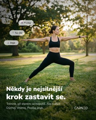 Ne každý trénink musí bolet. 🌿 Někdy je největší progres právě v tom, že se na chvíli zastavíš, nadechneš a začneš víc...