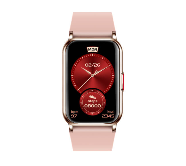 Smart hodinky Carneo LuXii ružové vlastnosti