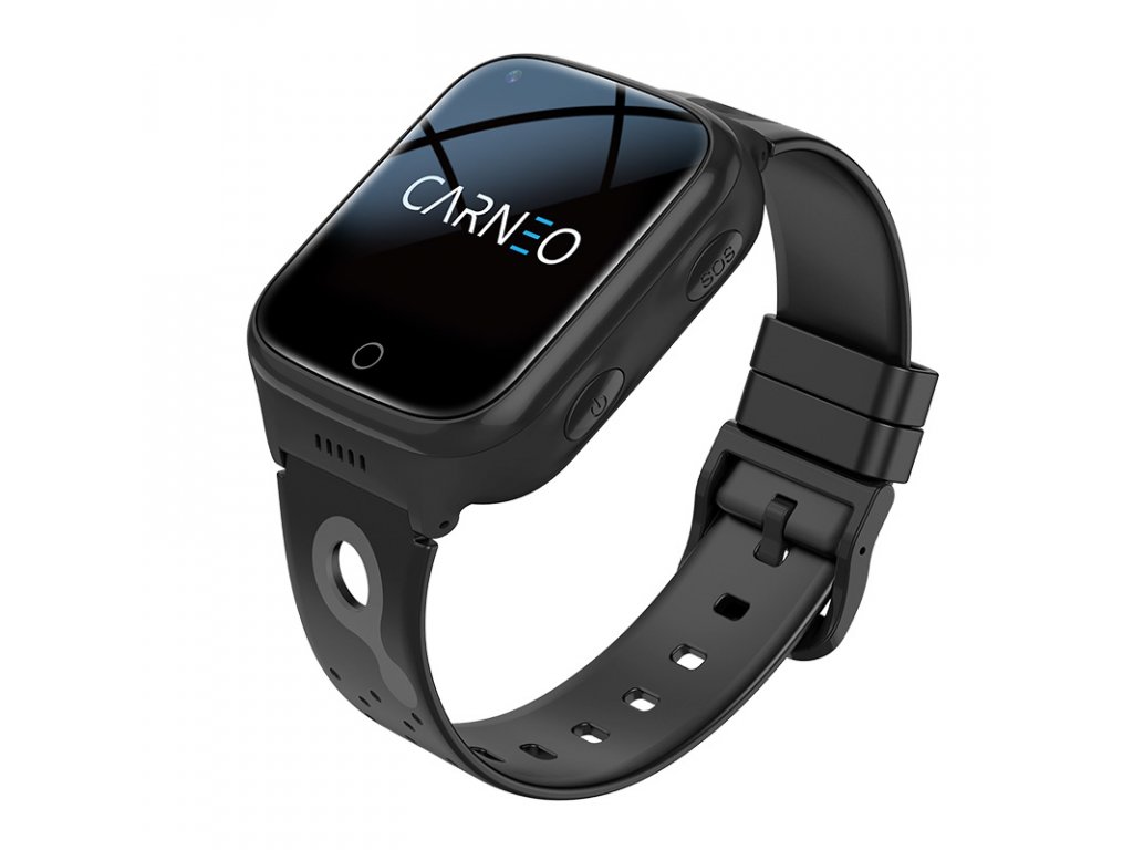 Detské smart hodinky Carneo GUARDKID+ 4G - čierne | Carneo.sk