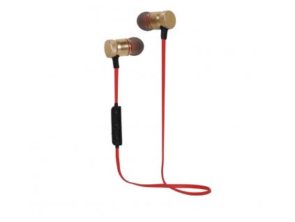 Bluetooth slúchadlá do uší Carneo S3 - červené