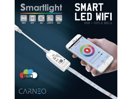 Led pás 5m Carneo Smartlight RGBW