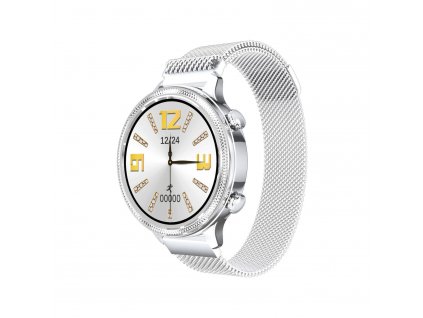 Smart hodinky Carneo Gear+ Deluxe - strieborné