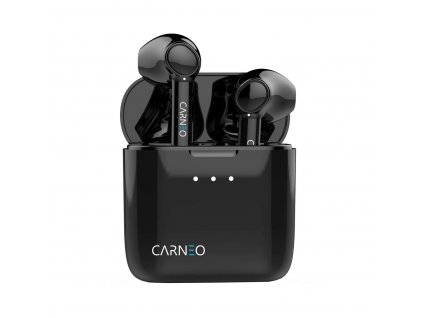 Bluetooth slúchadlá do uší Carneo S8 - čierne