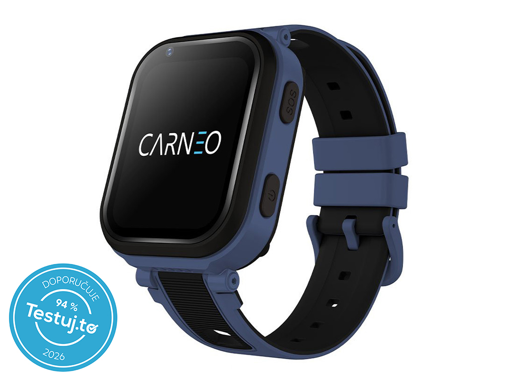 Detské smart hodinky CARNEO GuardKid+ 4G ULTRA 2nd gen. modré