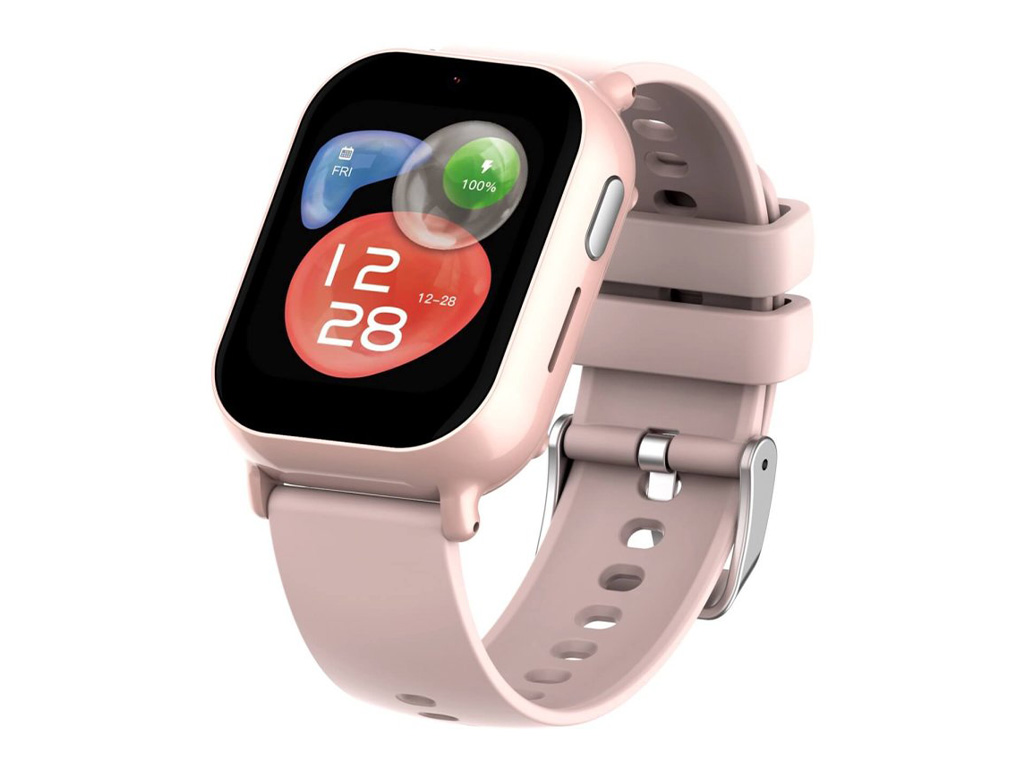 Detské smart hodinky Carneo GUARDKID+ 4G Buddy - ružové