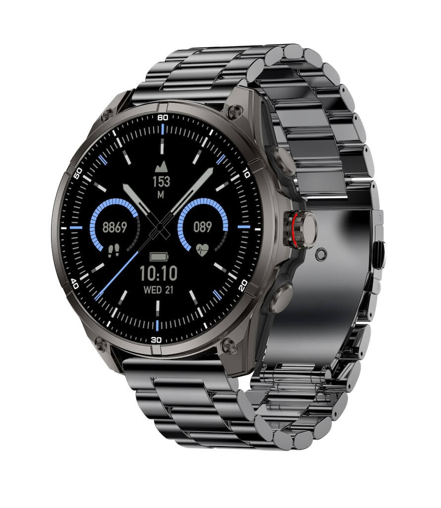 Smart hodinky Carneo GTR eXpedition GPS Titan - black metal