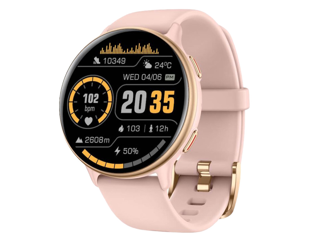 Smart hodinky Carneo GTR Active HR+ GPS, pink