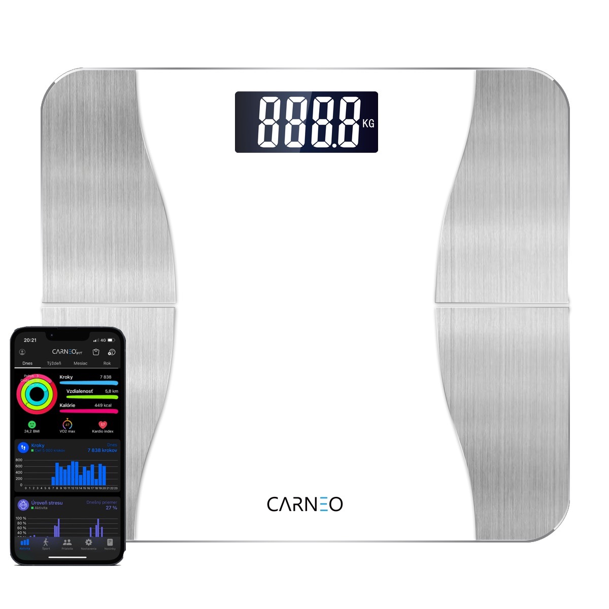 Bluetooth váha Carneo Vital+