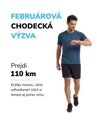 🏃‍♀️ FEBRUÁROVÁ VÝZVA: Prejdi 110 km za mesiac! 📅 Trvanie: 1. február – 28. február 🎯 Cieľ: Prejsť spolu 110 kilometrov 📊...