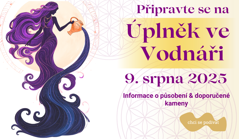 Úplněk ve vodnáři 9.srpna 2025