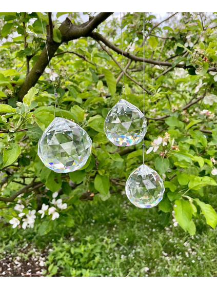 Křišťálová koule Feng - shui křišťálová do okna