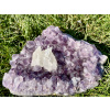 ametyst luxusní drúza drůza s kalcitem čarokamení 1b