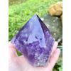 ametyst hrot špice luxusní velká duhové odlesky čarokamení 2d