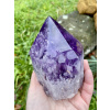 ametyst hrot špice luxusní velká duhové odlesky čarokamení 3b