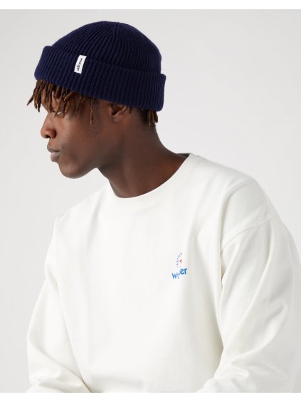 Čepice Beanie Navy Wrangler - 112344022