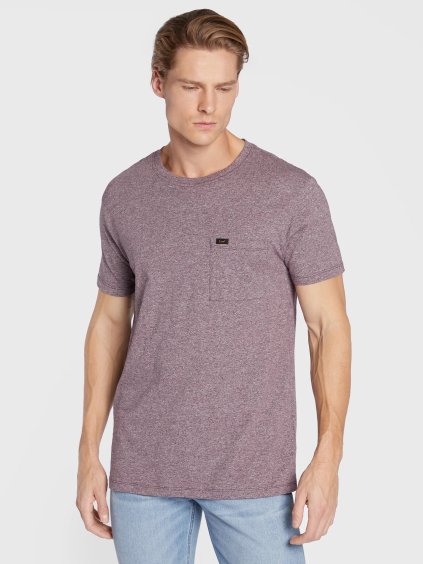 lee t shirt ultimate pocket l66jwt74 112321738 fialova regular fit