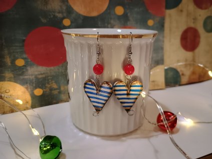 Náušnice s korálkou