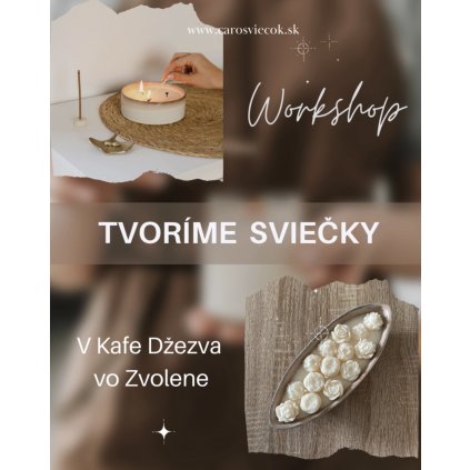 Tvoríme sviečky