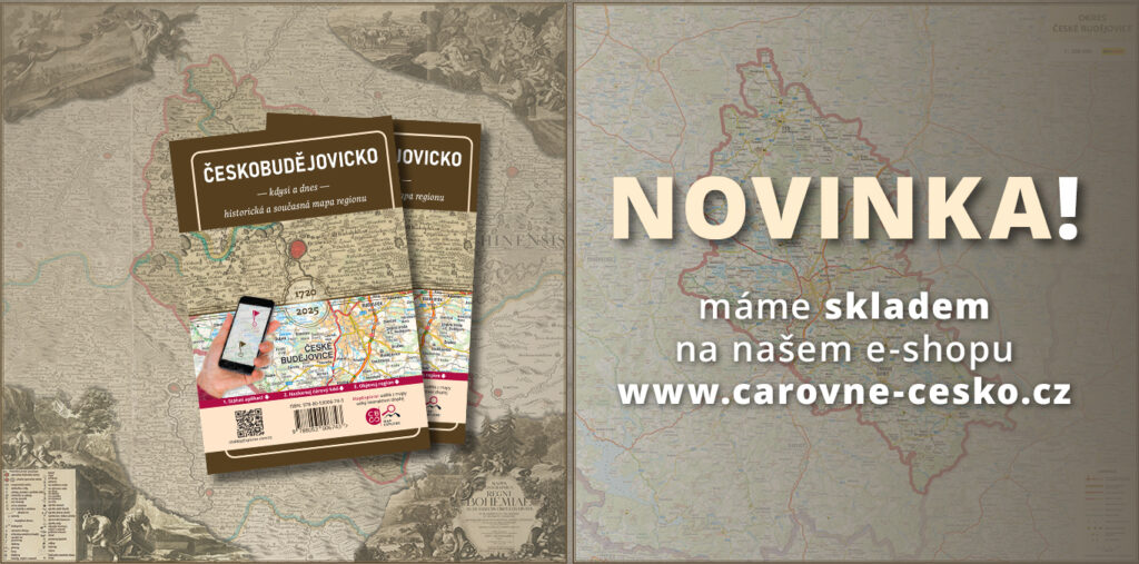 Nová porovnávací mapa Českobudějovicko: již v prodeji