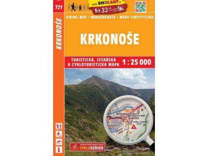 721 Krkonoše 1 : 25 000