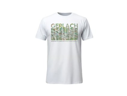 Gerlach - bavlněné mapové tričko - pánské