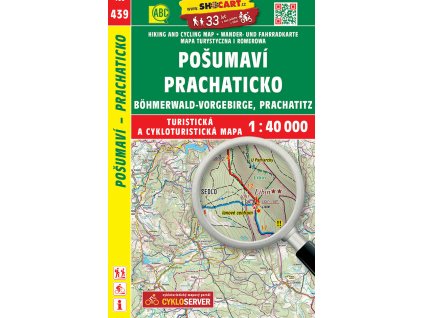439 Pošumaví, Prachaticko 1 : 40 000